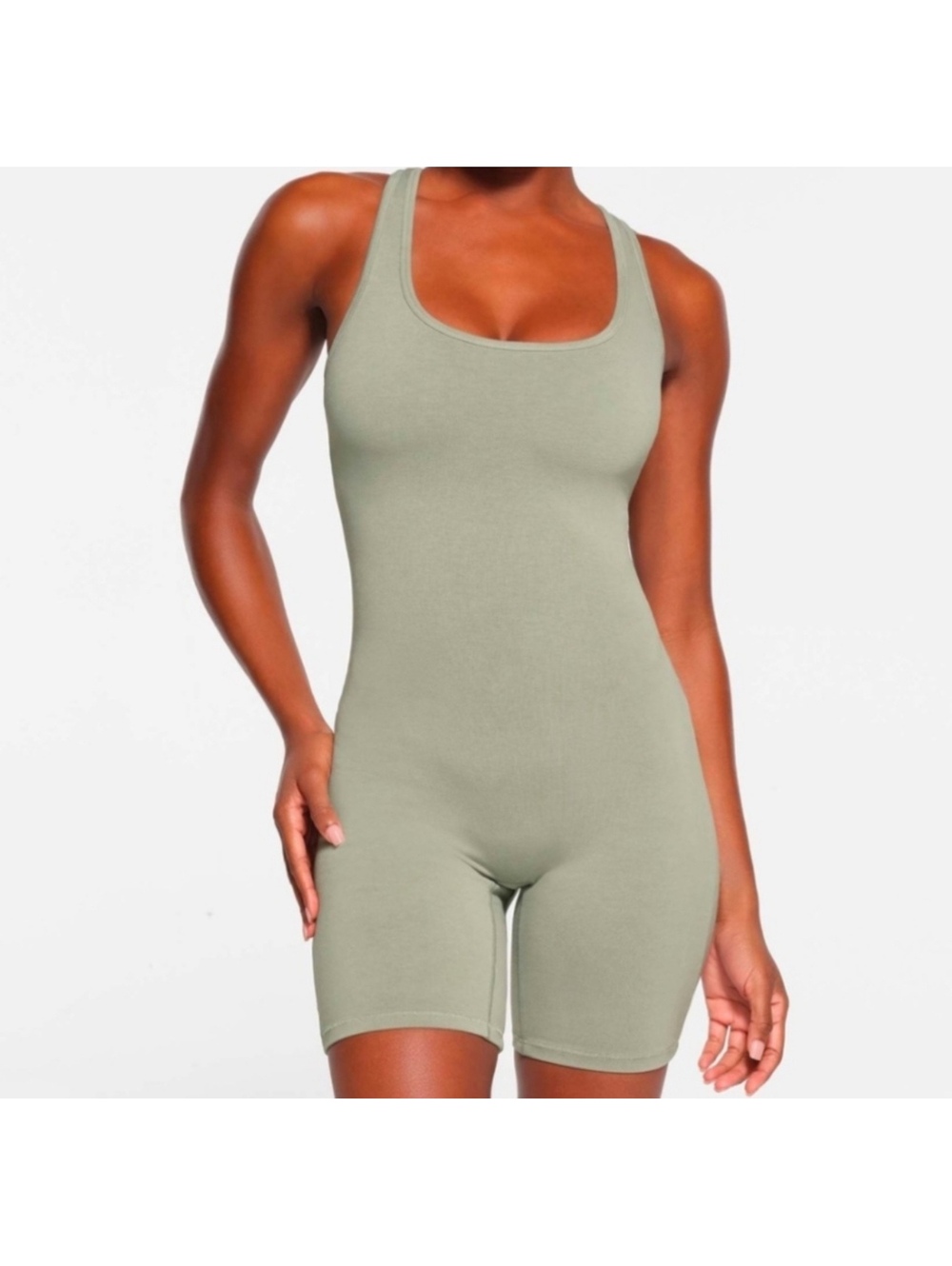 Skims Outside Mid Thigh Onesie
